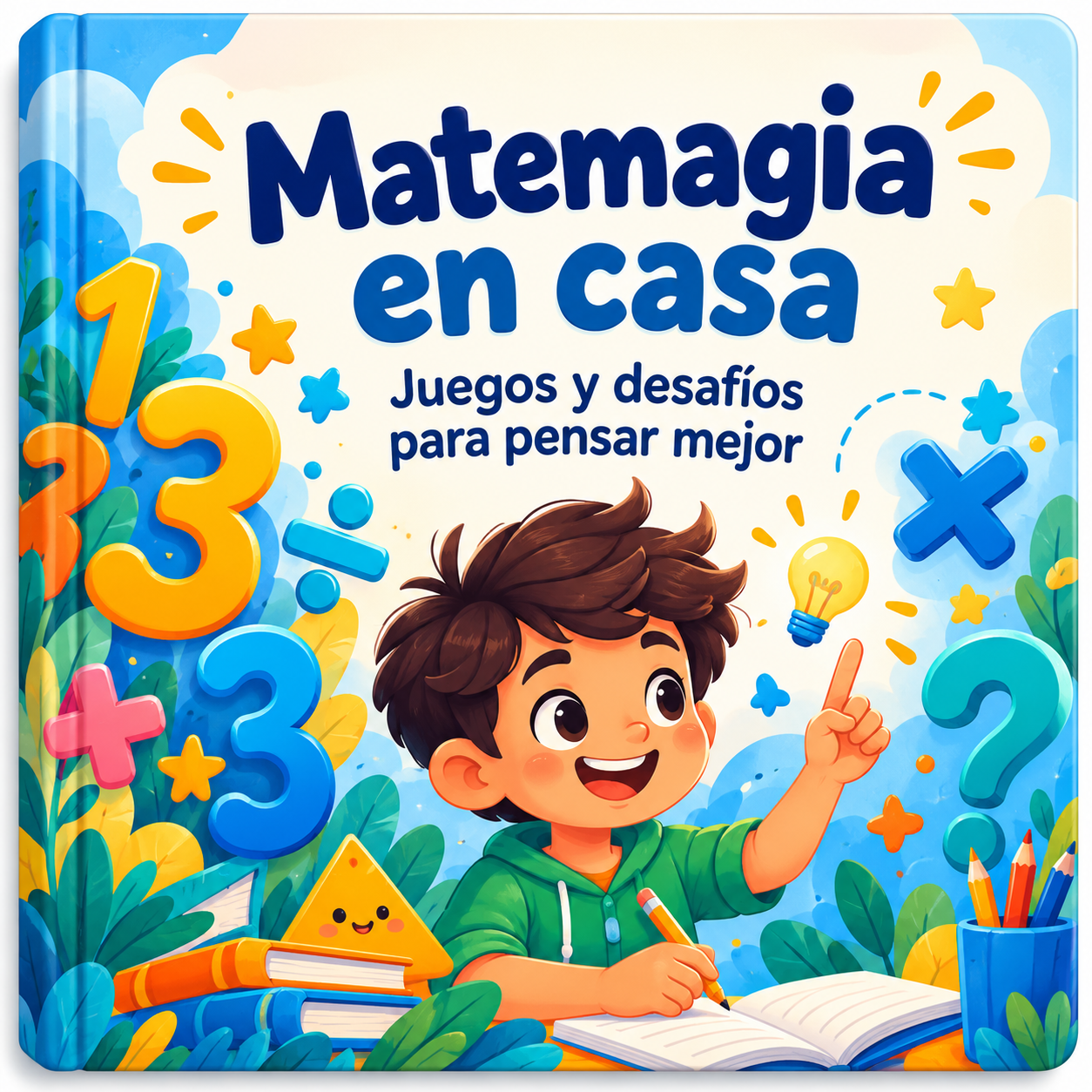 Portada de Matemagia en casa